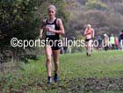 Samantha Johnson moved Rotherham  Harriers in to 2nd place on the 2nd leg of the senior womens Northern Cross Country Relays. Photo: David T. Hewitson/Sports for All Pics